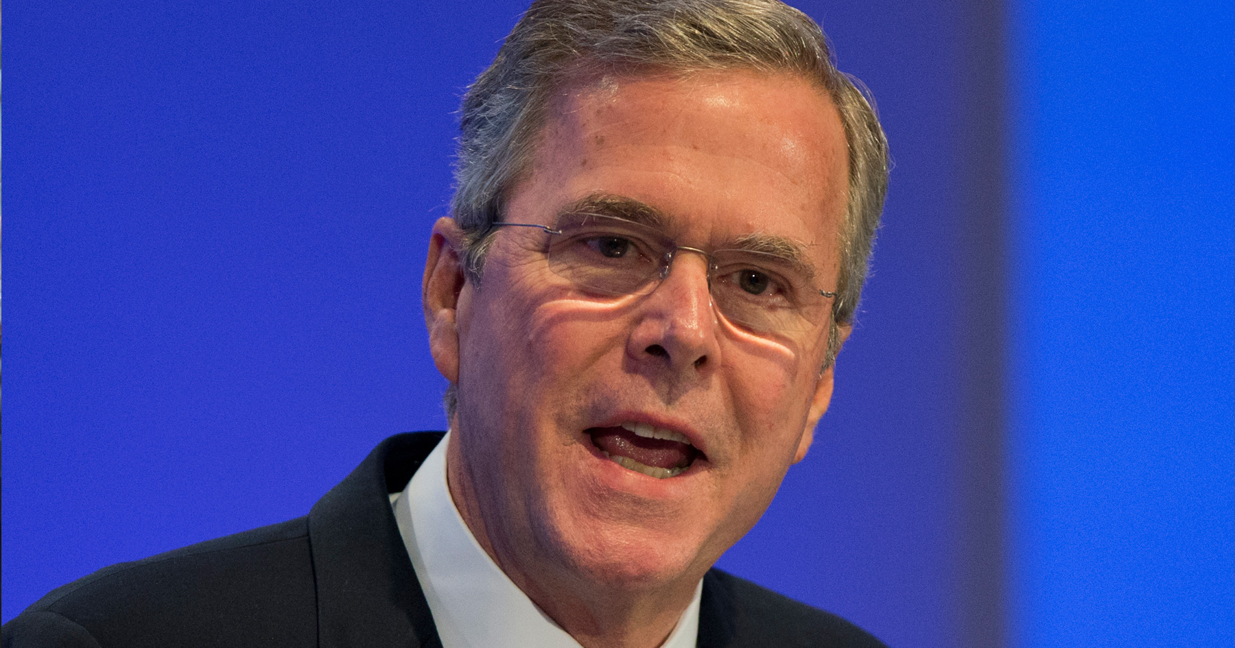 Jeb Bush speaks in Germany