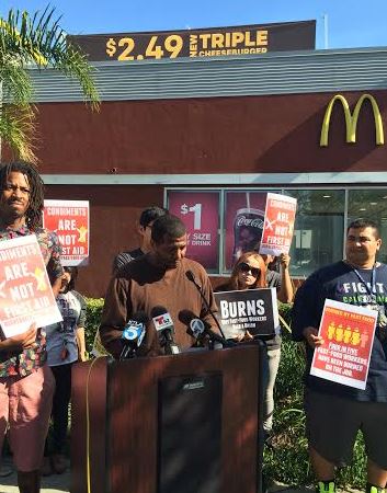 Jemere Calhoun, McDonalds crew trainer