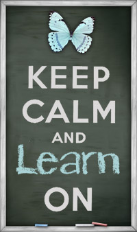 Keep calm and learn on