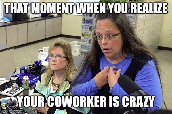 Kim davis coworker