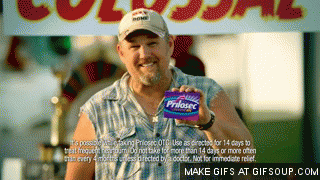 Larry the Cable Guy for Prilosec.