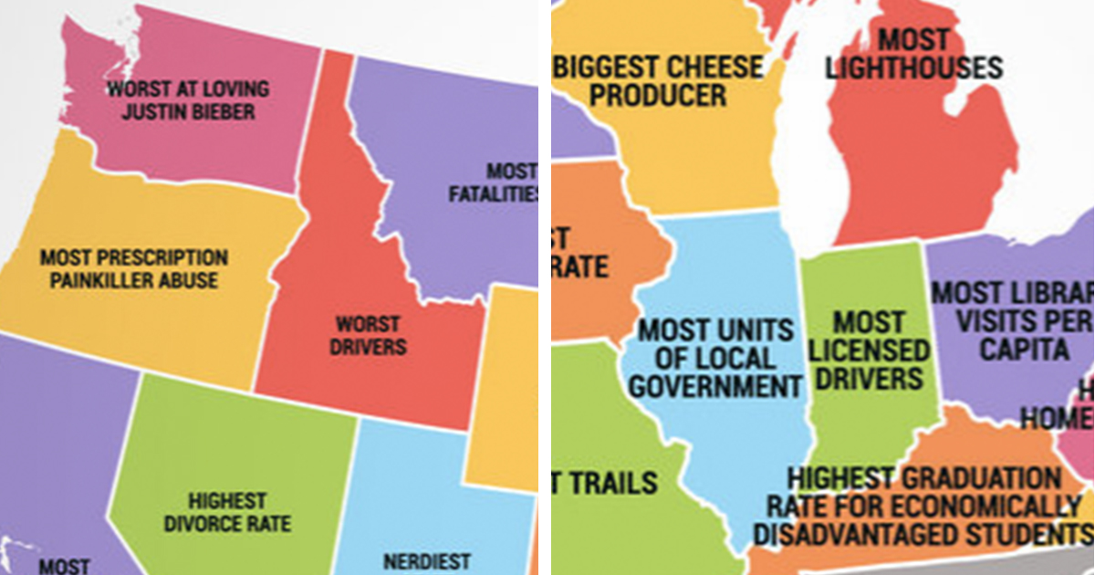 These Maps Show the Best and Worst Parts of Each State - ATTN: