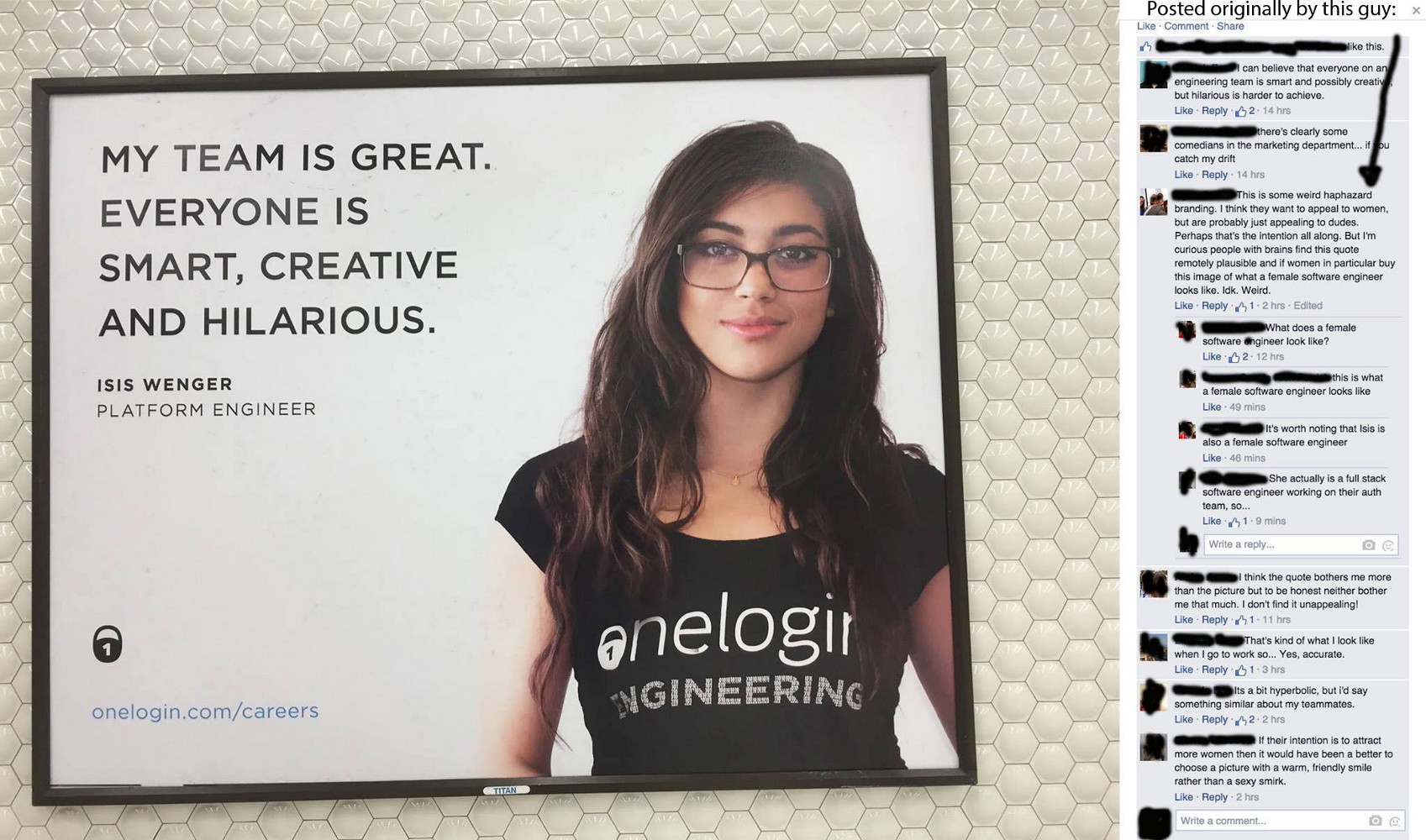 OneLogin ad backlash