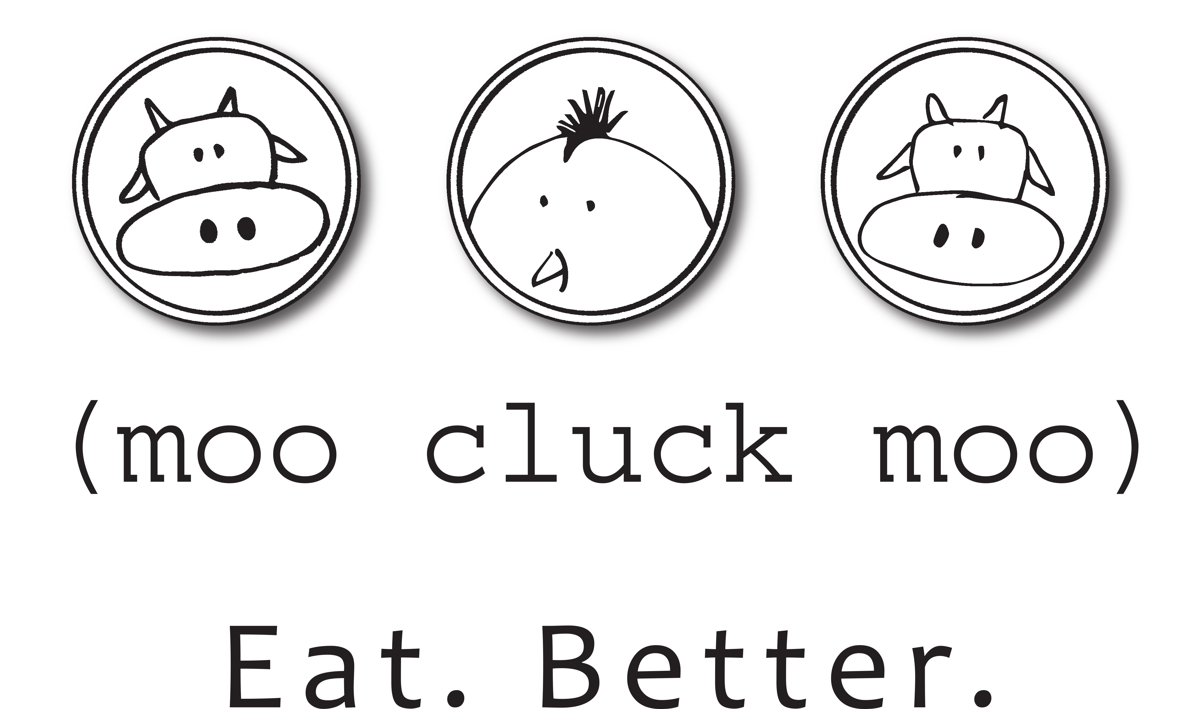Moo Cluck Moo Logo