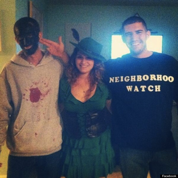 Trayvon Martin in blackface Halloween costume.