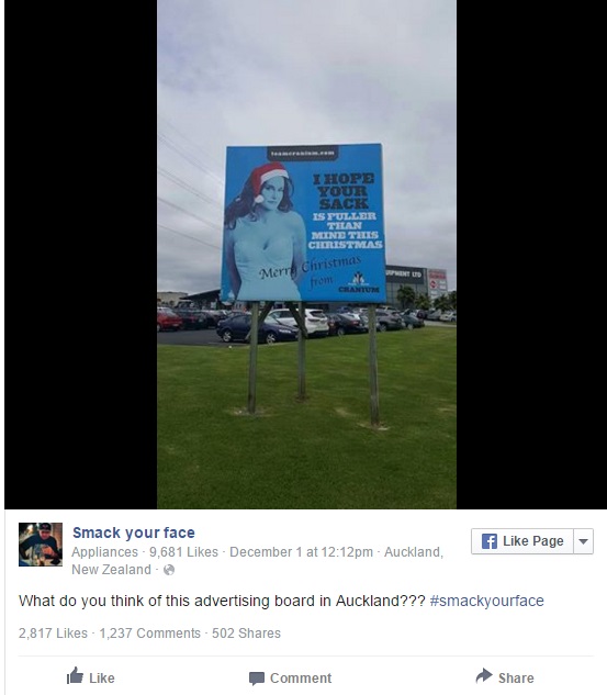 Transphobia Cranium Signage Caitlyn Jenner billboard