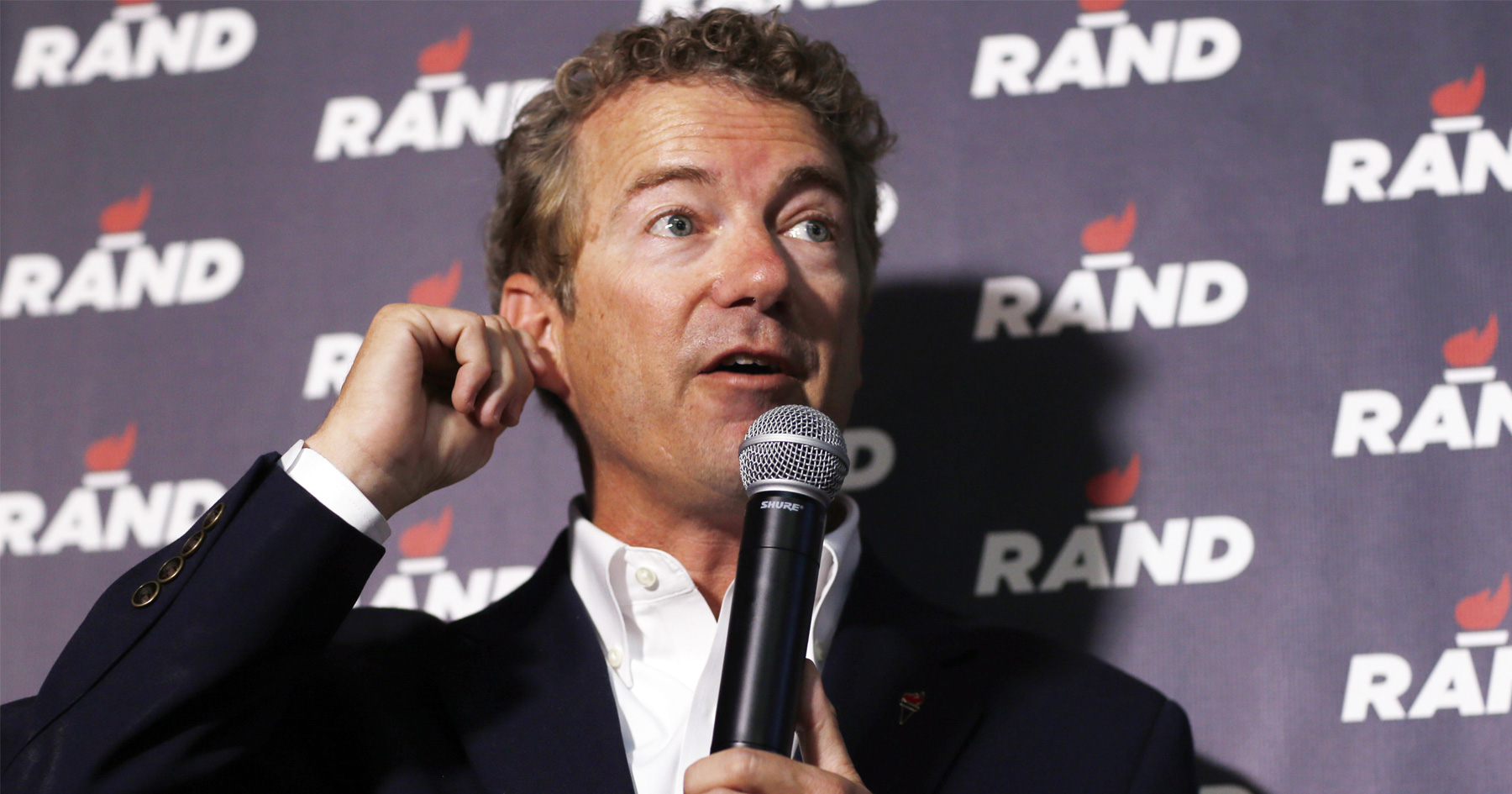Rand Paul at a fundraiser in Colorado