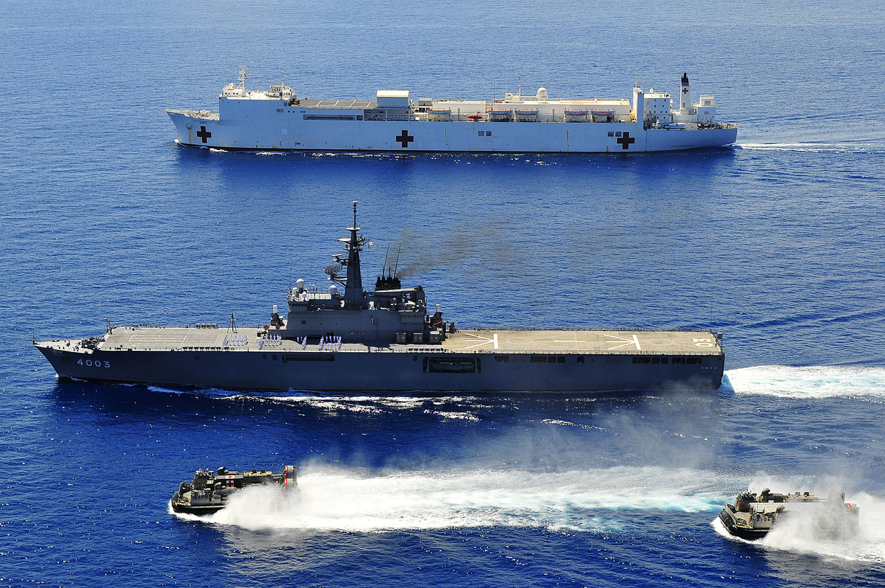 Ships in the South China Sea