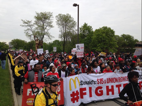McDonald's Shareholder Meeting Protest