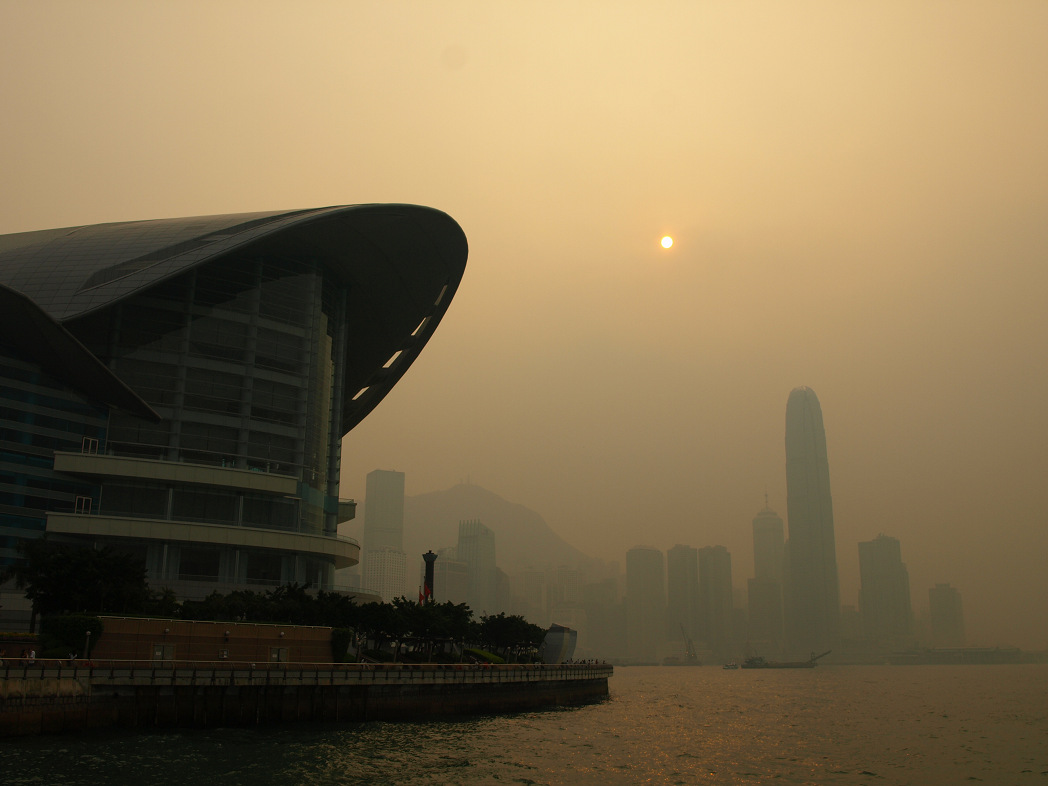Smog in Hong Kong