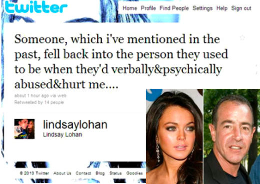 Lindsay Lohan Twitter