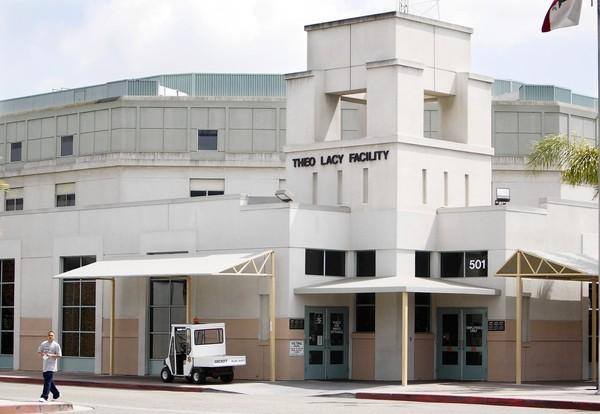 Theo Lacy jail in Orange County, CA