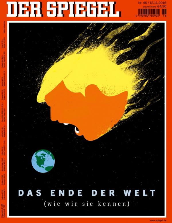 Trump in German Newspaper