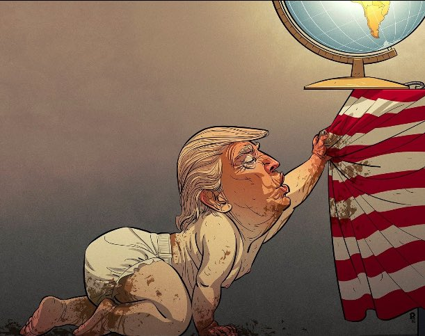 Trump in Soiled Diaper