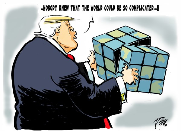 Trump Rubix Cube 