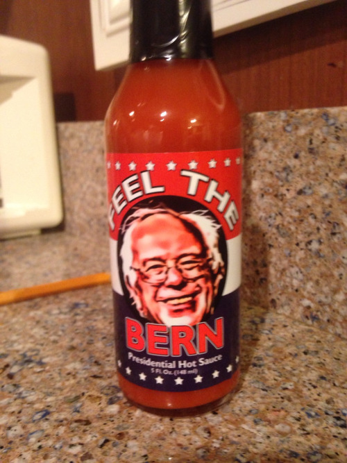 Bernie Sanders hot sauce