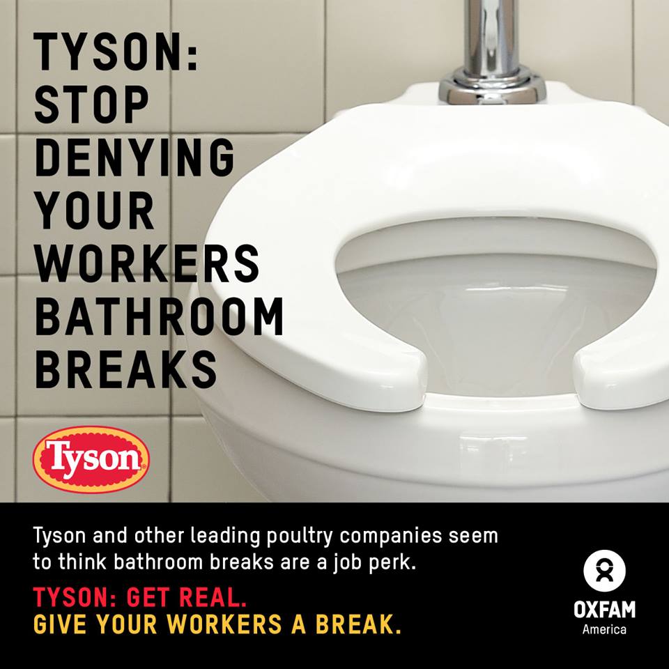 Tyson stop denying your workers bathroom breaks