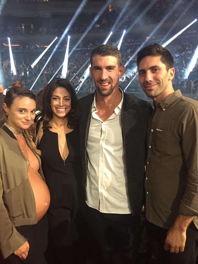 Laura Perlongo, Nev Schulman, Michael Phelps, Nicole Johnson MTV VMAs