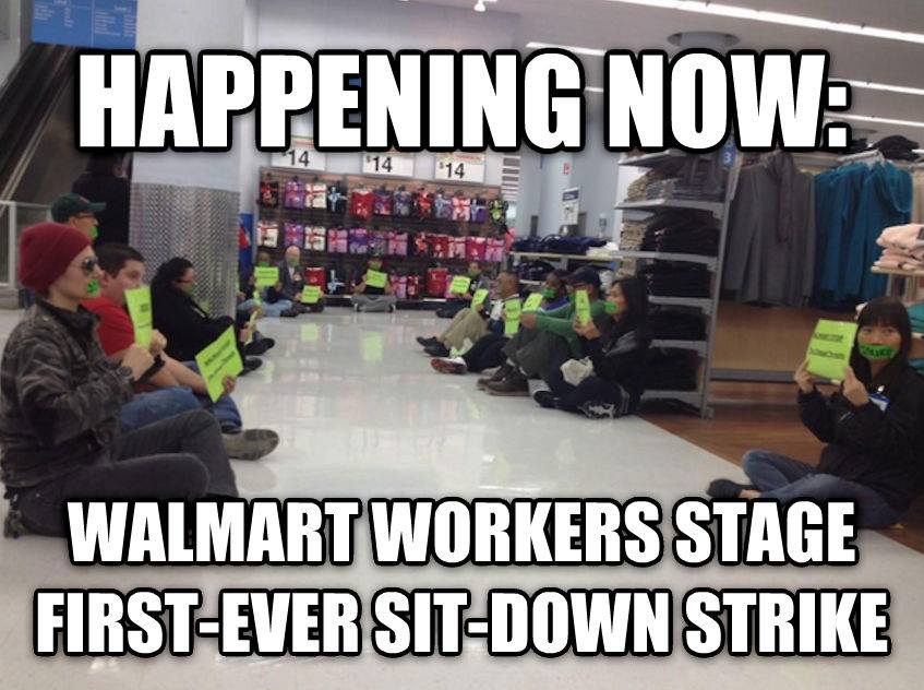 Walmart Strike 