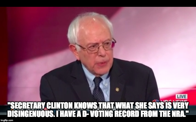 Bernie Sanders and Hillary Clinton on Guns