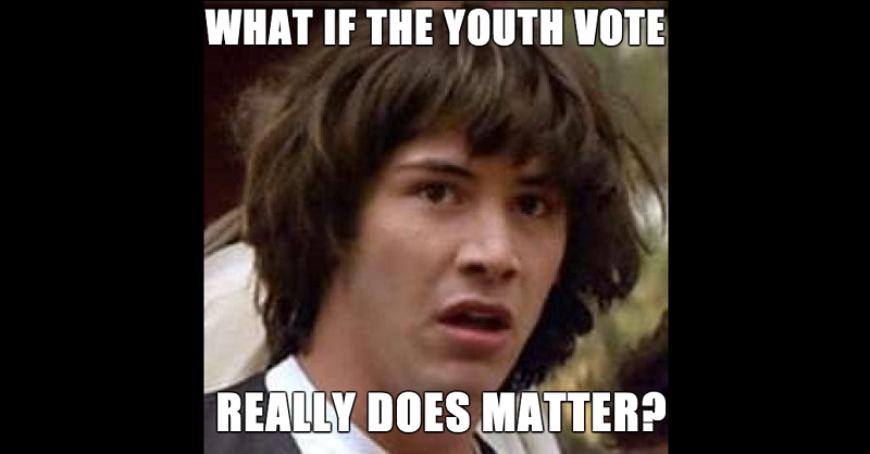 What if the youth vote really does make a difference in elections?