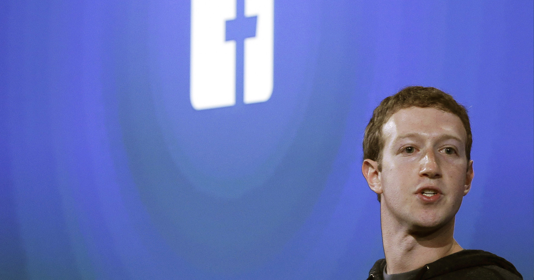 Mark Zuckerberg at Facebook HQ