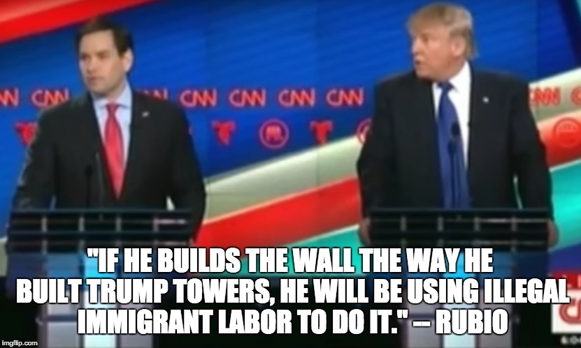 Trump Rubio immigration